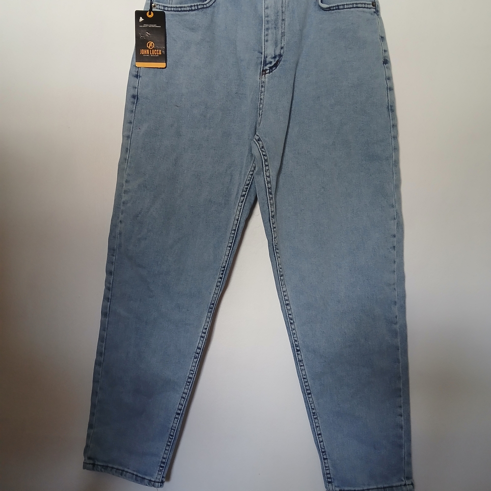 Denim&Co Men's Relaxed Fit Blue Jeans Size 32 New $30 - Picture 2 of 14
